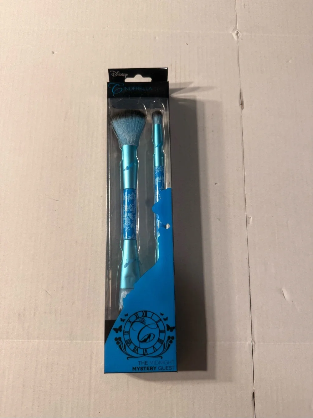 Disney Cinderella Teal Blue Makeup Brush Duo